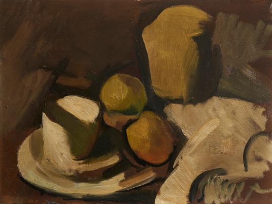 Natura morta, 1925, olio su tavola, 31.0 x 41.0 cm