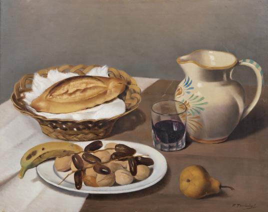 Natura morta, olio su tela, 47.5 x 60.0 cm