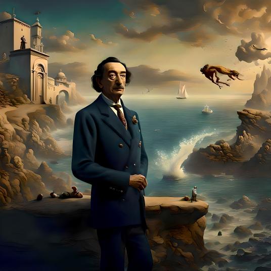 The man who deserves the clouds, 2024, oil canvas 50 x 50 cm