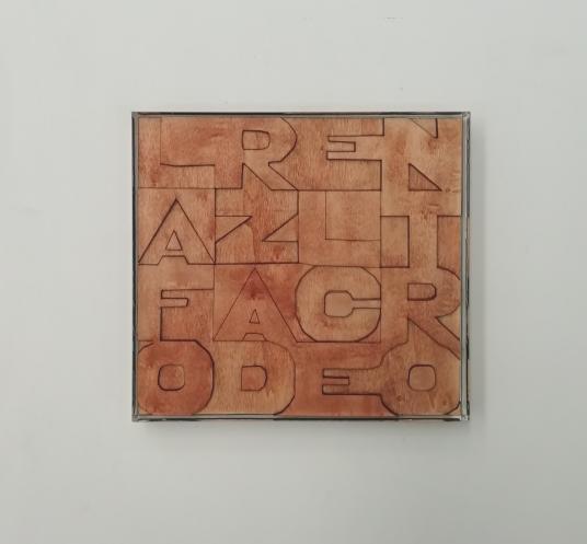 AFTER BOETTI OMAGGIO ad ALIGHIERO BOETTI LA FORZA DEL CENTRO LEGNO salvato nella capsula del tempo anche se gli originali forse non esisteranno più