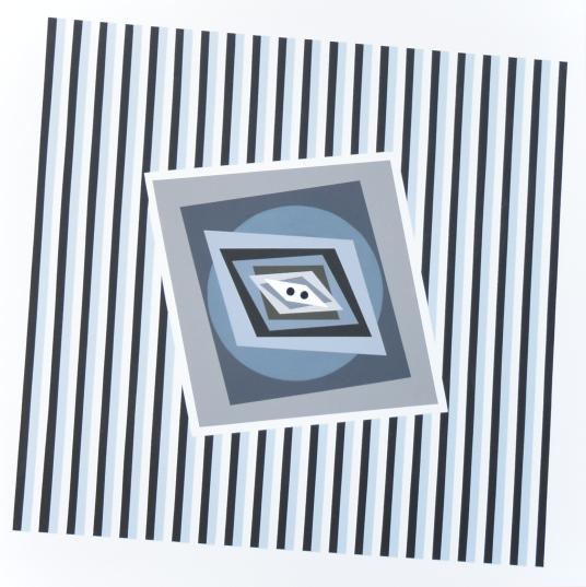 Autoritratto, 2021, acrilici su tela, cm 70x70