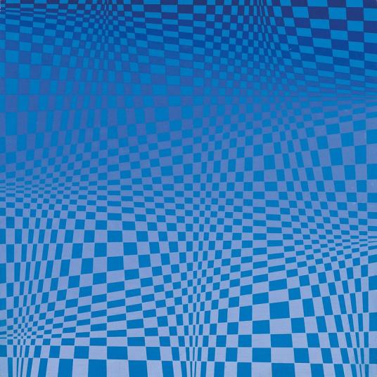 Optical blue, 1964