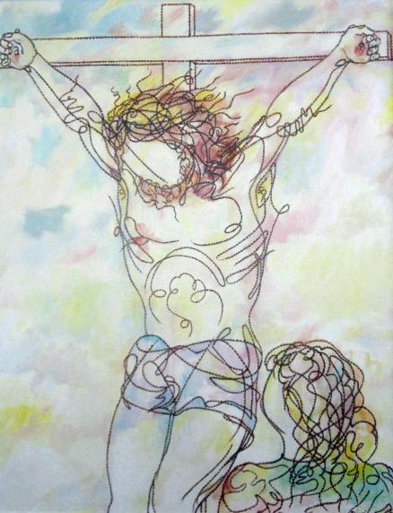 Essenza intangibile, 1987, olio su tela, 70 x 100 cm