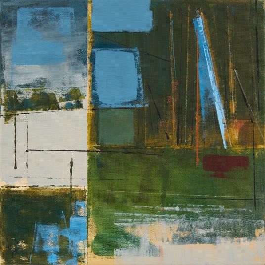 NOVAGLIO, 2023, acrilico su tela, 30x30 cm