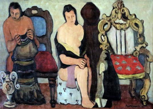 Donne sedute, 1941