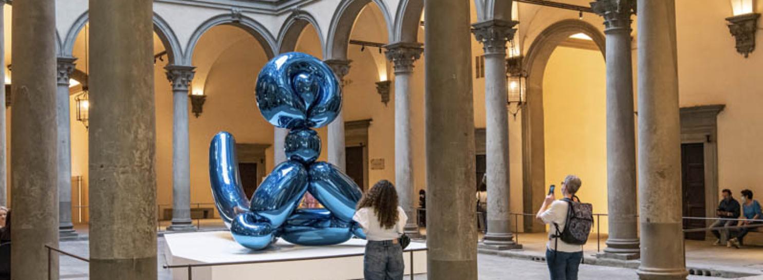 Jeff Koons a Palazzo Strozzi - ©photoElaBialkowskaOKNOstudio