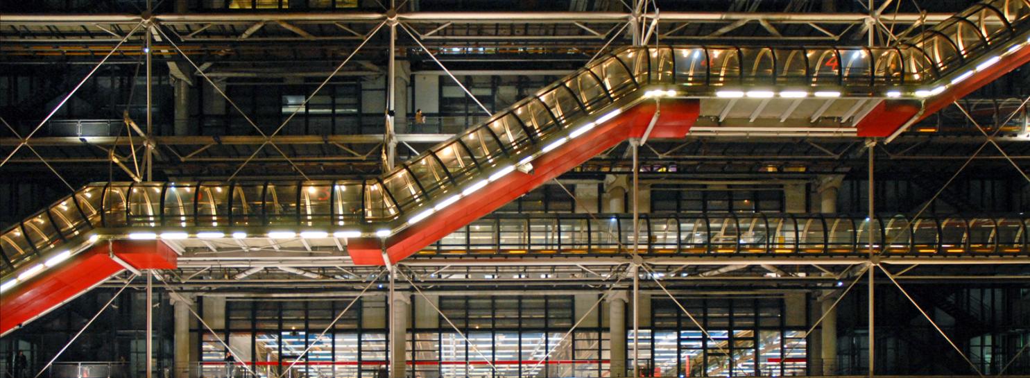Il Centro Pompidou a Parigi