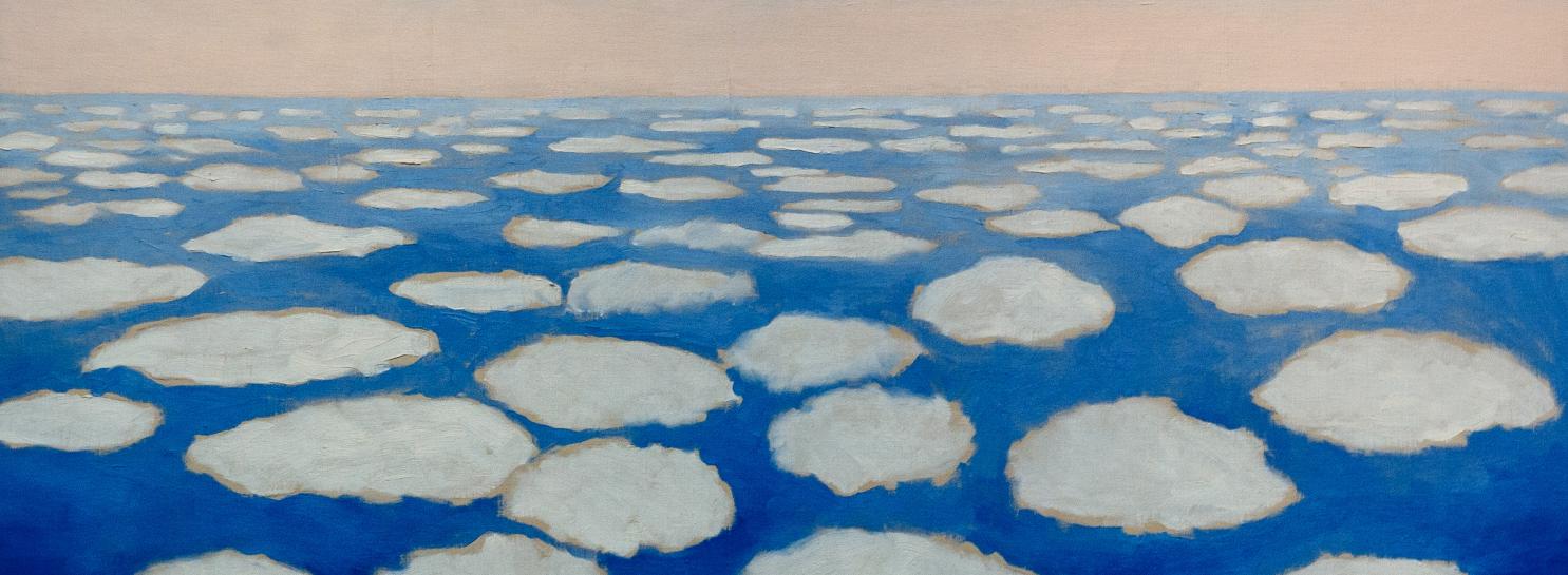Above the clouds, opera della grande artista americana Georgia O'Keeffe