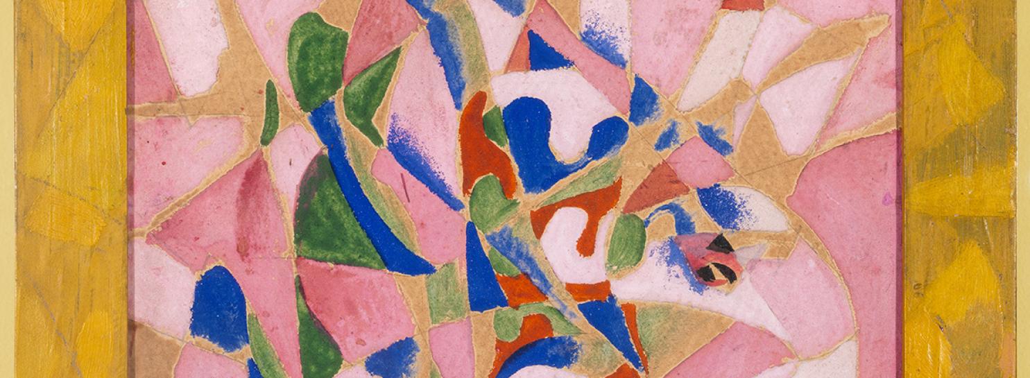 Giacomo Balla, Ritratto Futurista di Lady Ottoline Morrell