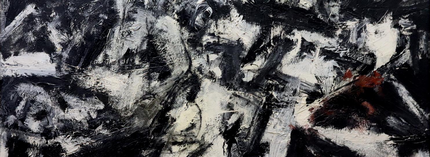 Tempo 3v, 1959, opera dell'artista Emilio Vedova