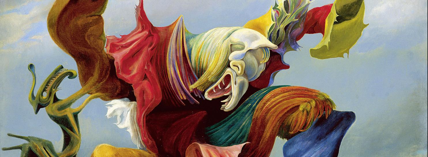 L'angelo del focolare, opera di Max Ernst
