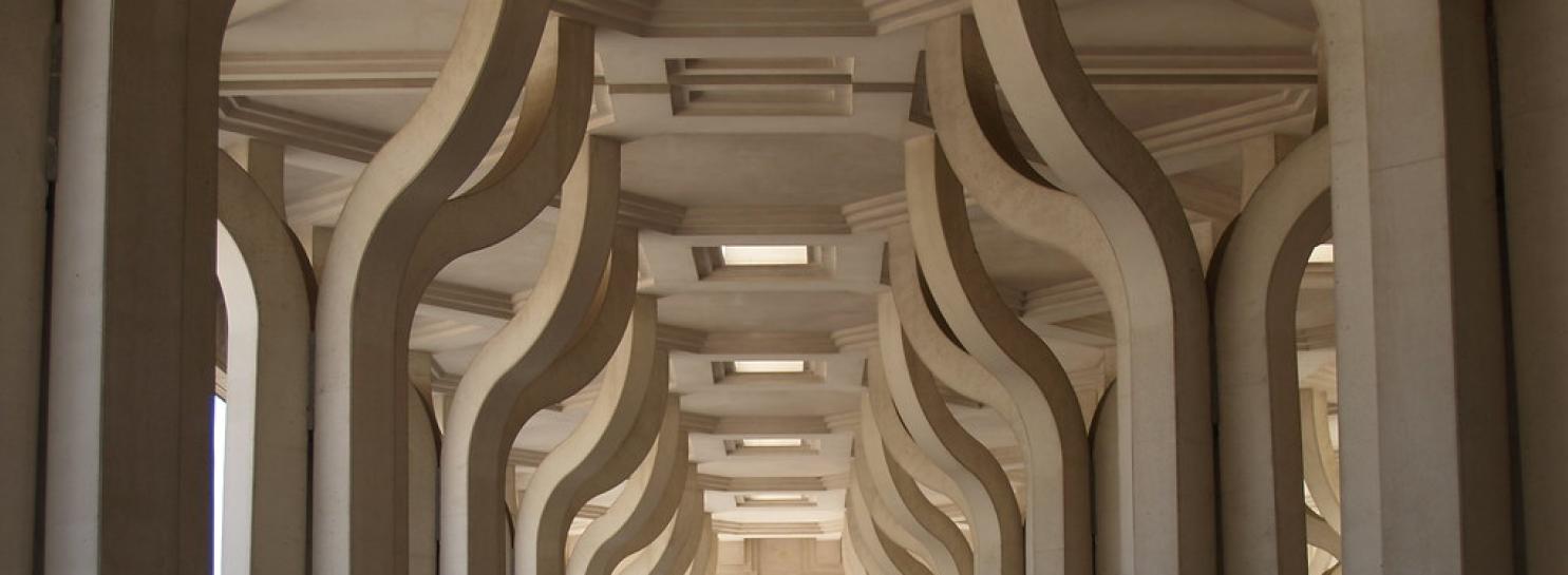 La Moschea di Roma, opera di Paolo Portoghesi