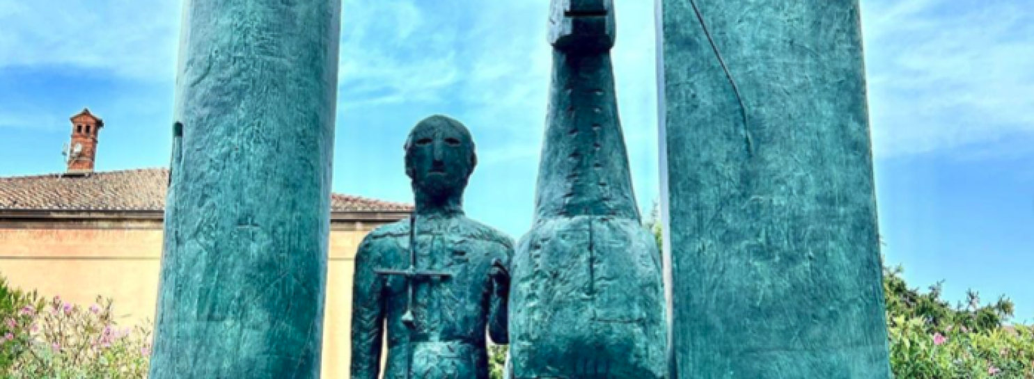 La nuova scultura di Mimmo Paladino all'Università Cattolica di Milano