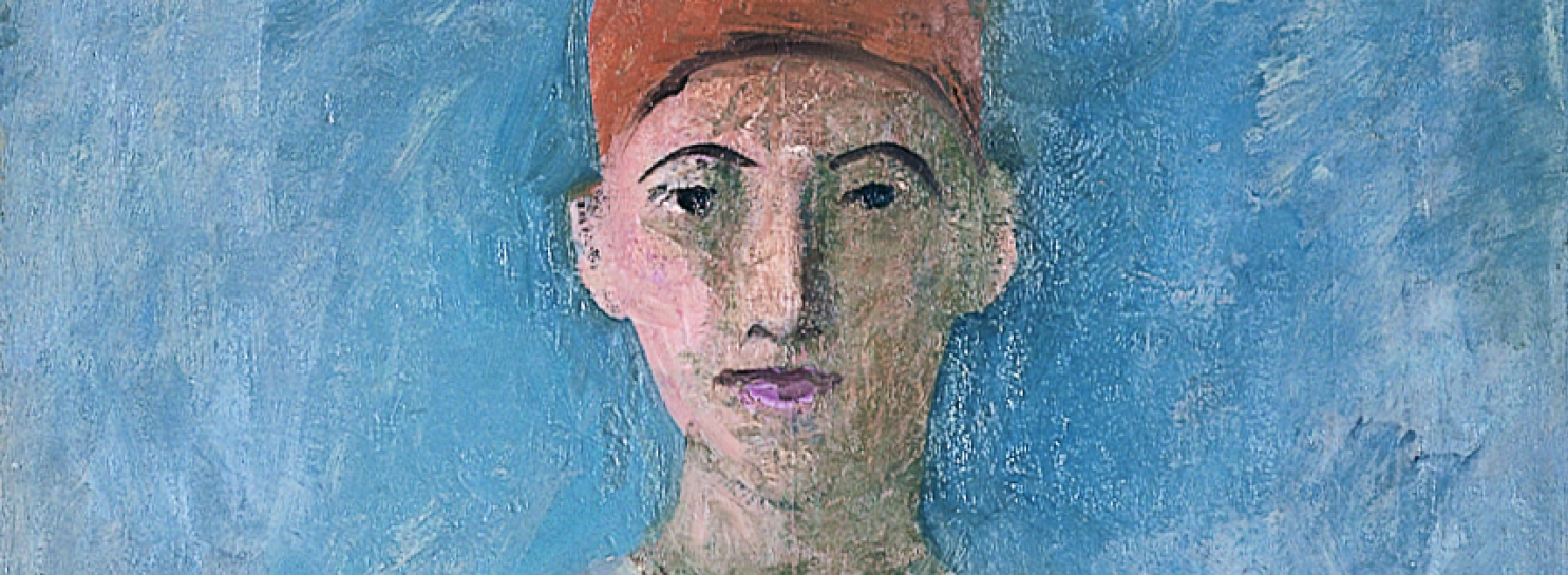 Il giocoliere, 1928, olio su tavola, Museo Marino Marini