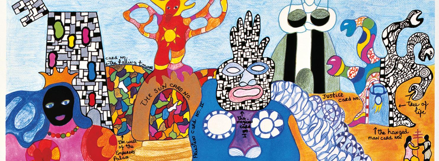 Niki de Saint Phalle, The Tarot Garden / Il Giardino dei Tarocchi, 1991, Foto: Ed Kessler