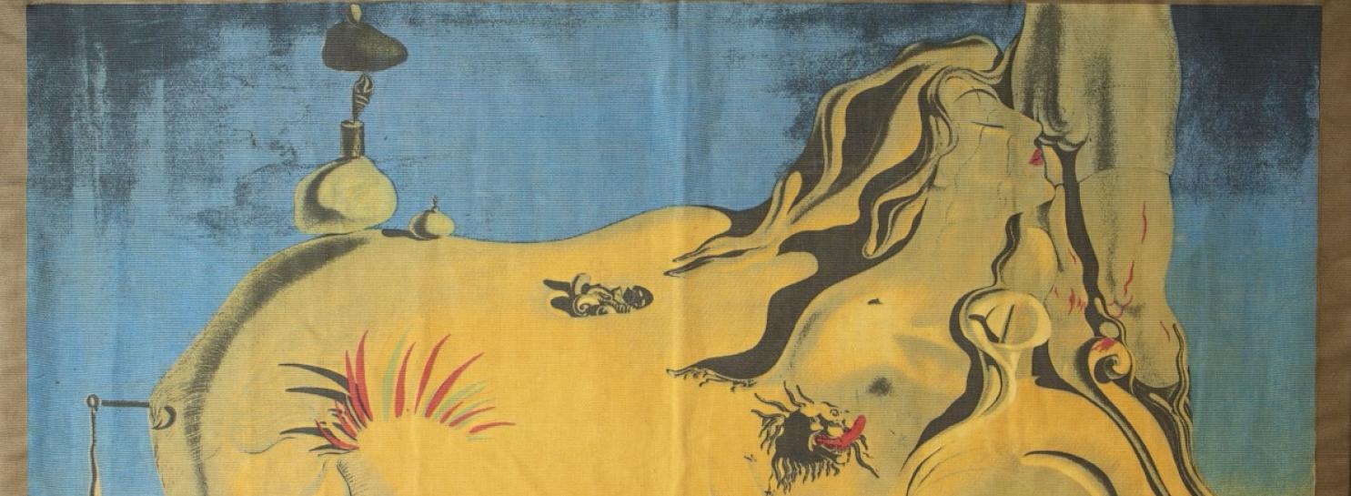 Salvador Dalì, LE GRAND MASTURBATEUR, 1929, arazzo