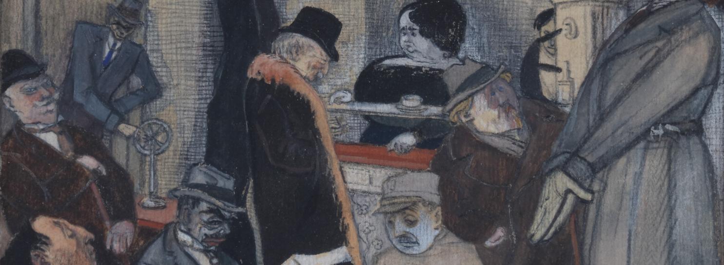 Primo Sinopico, Malerba al caffè, 1917