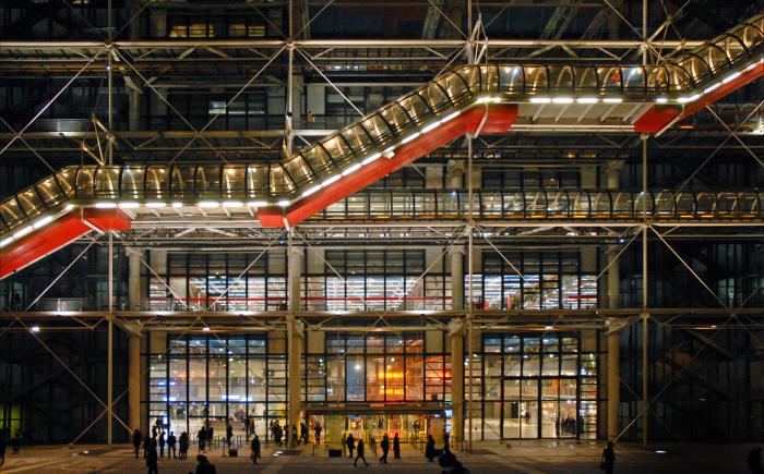 Il Centro Pompidou a Parigi