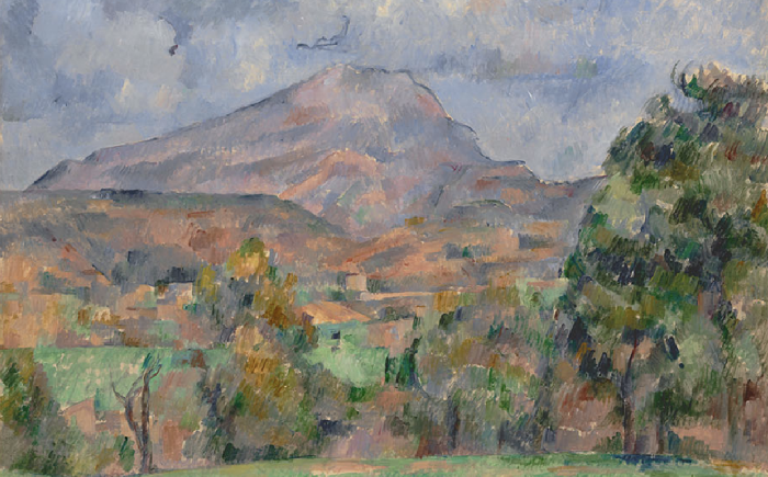 Paul Cézanne, La montagne Sainte-Victoire, 1888-1890
