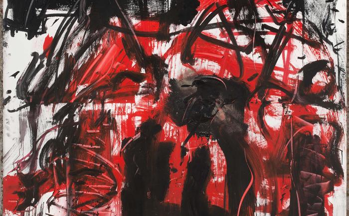 Emilio Vedova, Rosso '83 - V