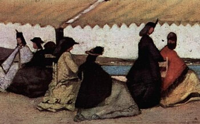 La rotonda dei bagni Palmieri di Giovanni Fattori