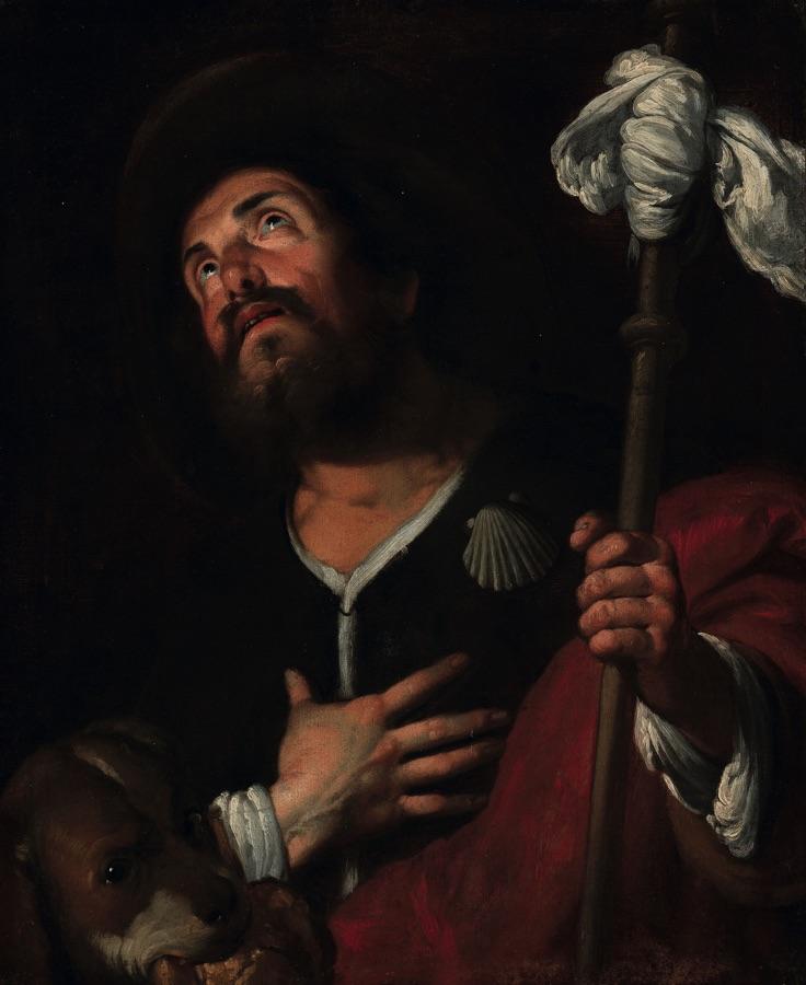 Immagine dell'opera di Bernardo Strozzi, San Rocco, 1640