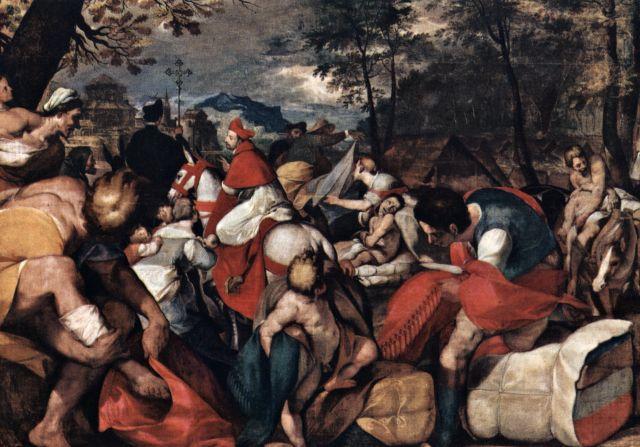 Immagine dell'opera di Giovan Battista Crespi detto il Cerano, San Carlo visita gli appestati, 1602