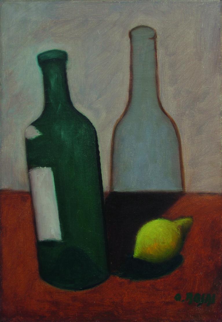 Natura morta, 1952 circa, olio su tela, 38,1x55,5 cm