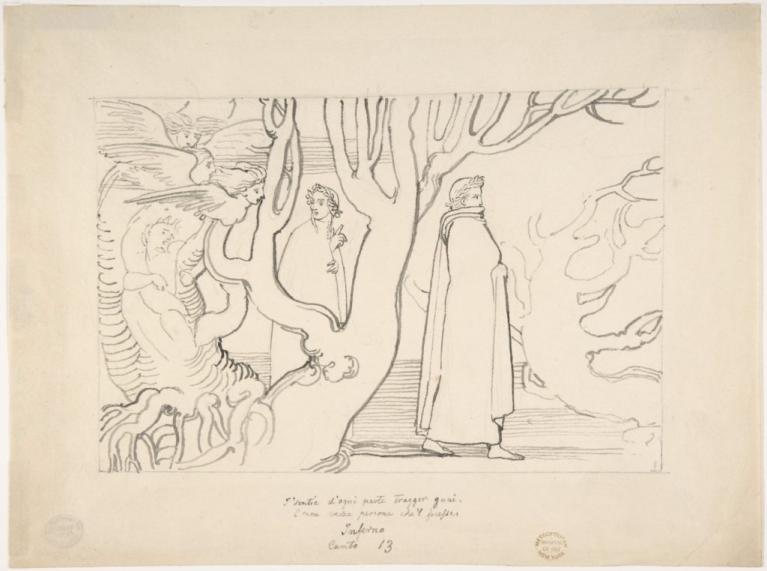 La Divina Commedia di John Flaxman: Dante e Virgilio