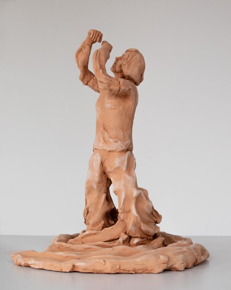 Sguardo fisico, una scultura per Margherita Hack, scultura dell'artista Sissi