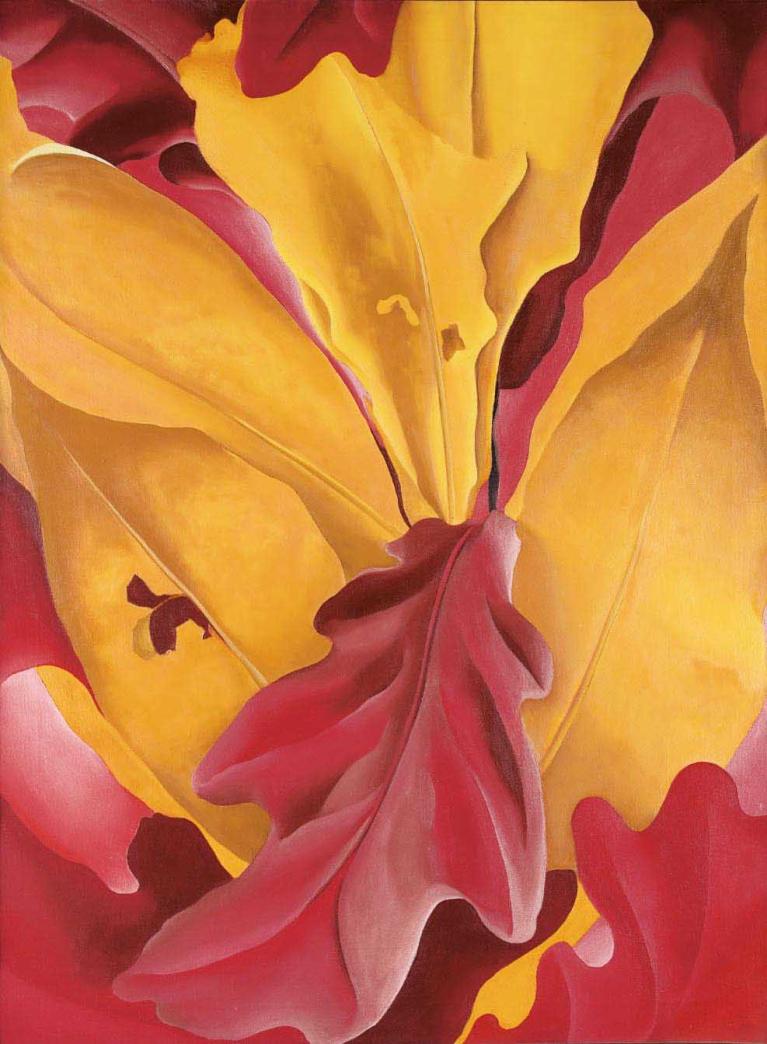 My Autumn, opera del 1929 della grande artista americana Georgia O'Keefe