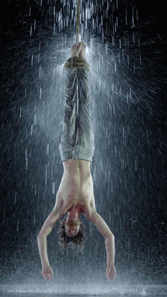 Bill Viola, Martyr series, Water martyr, 2014