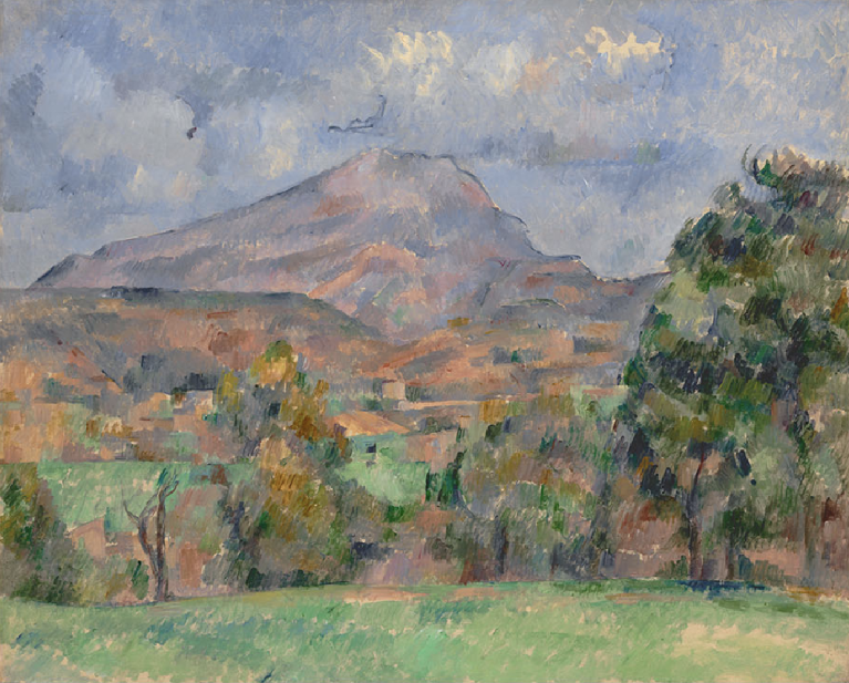 Paul Cézanne, La montagne Sainte-Victoire, 1888-1890