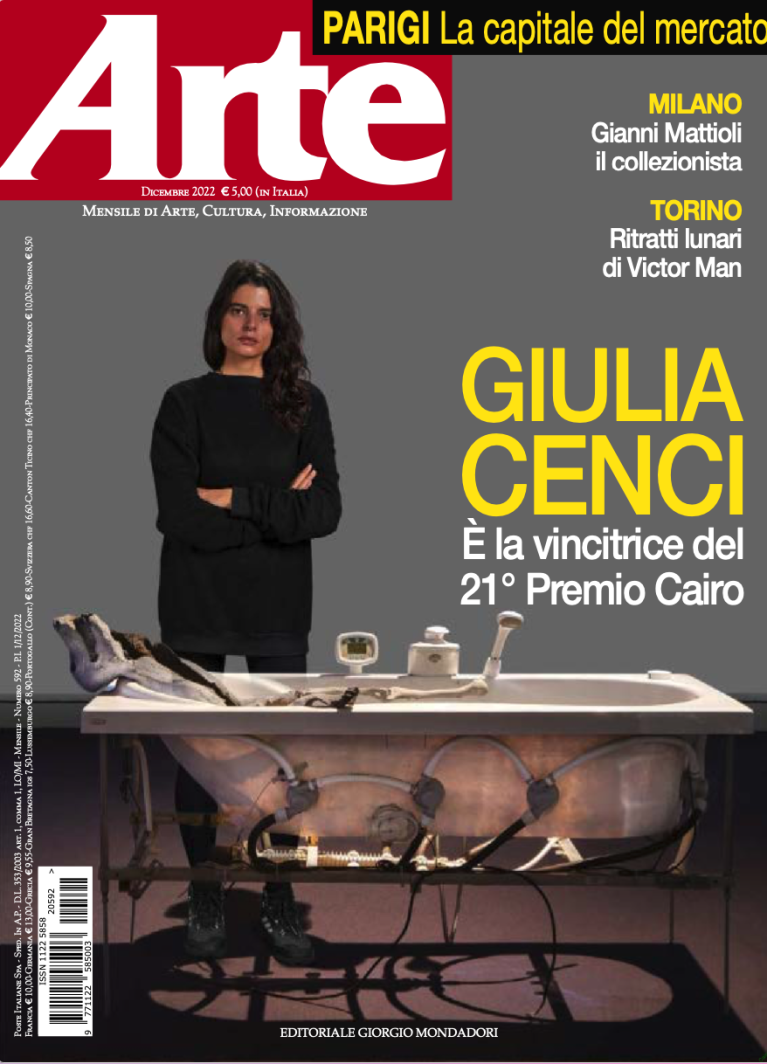 Copertina Arte dicembre 2022