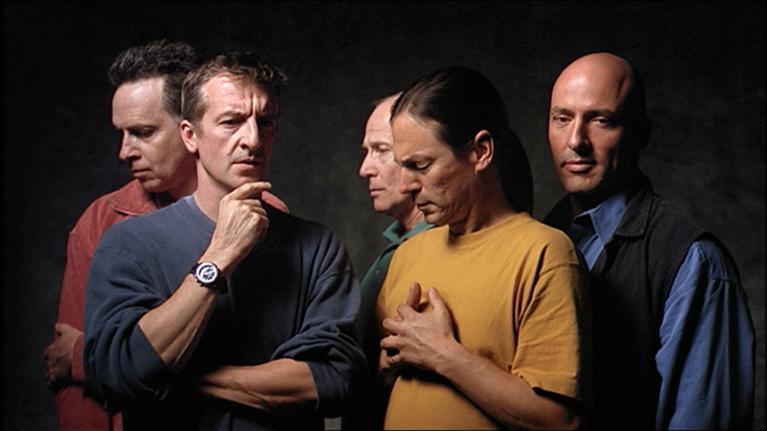 The Quintet of the Silent, 2000, video installazione di Bill Viola in mostra a Palazzo Reale, Milano