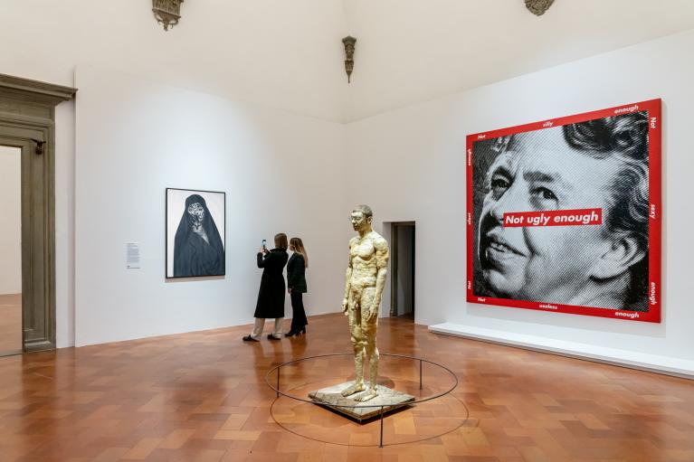 Barbara Krueger in mostra a Palazzo Strozzi a Firenze