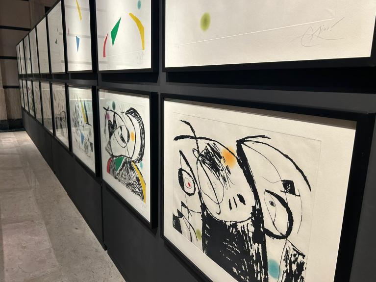Le opere di Joan Mirò a Pescara