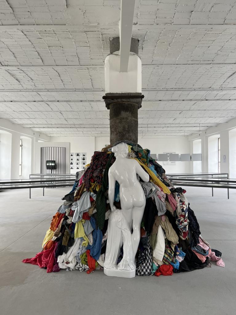 La Venere degli stracci di Pistoletto alla Città dell'arte - Fondazione Pistoletto
