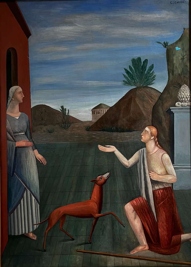 Carlo Carrà, Le figlie di Loth