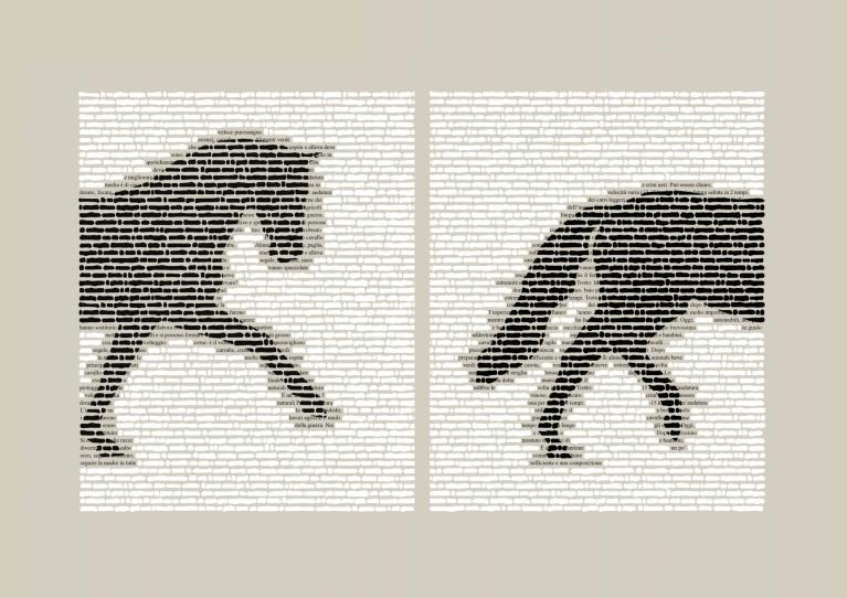 Sillogismo del cavallo di Emilio Isgrò