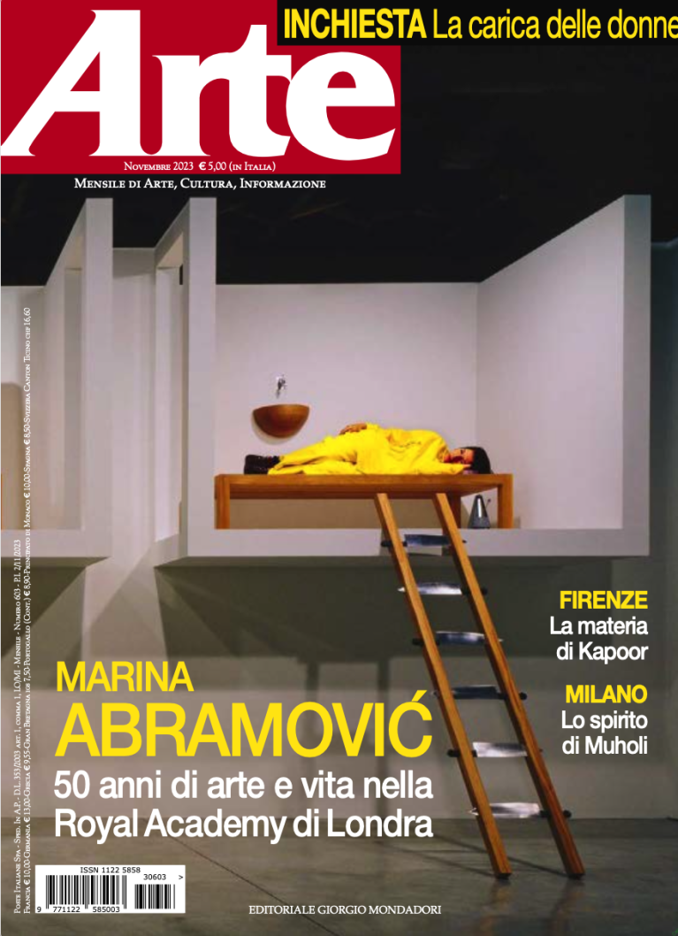 Cover Arte novembre 2023