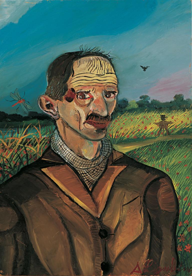 Antonio Ligabue: Autoritratto. Opera in mostra a Torino
