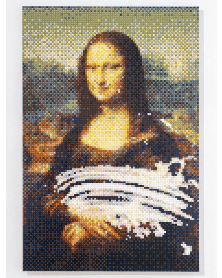 La Gioconda di Leonardo rivisitata da Ai Weiwei
