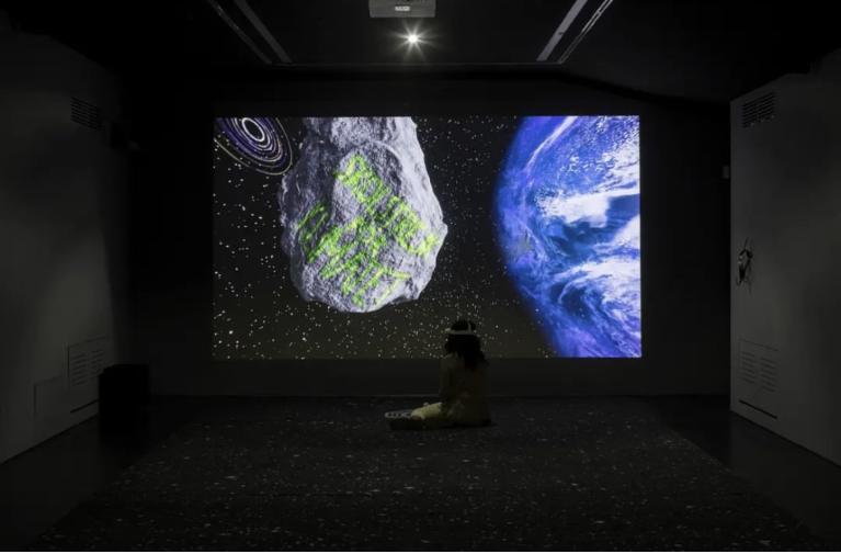 Luca Pozzi, Rosetta mission, 2022, VR game engine.