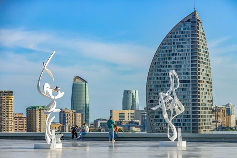 La mostra di Gianfranco Meggiato a Baku
