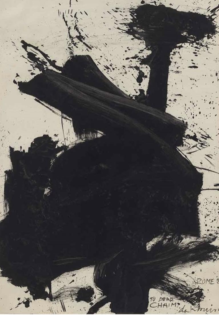 Willem De Kooning, Untitled (Rome), 1959