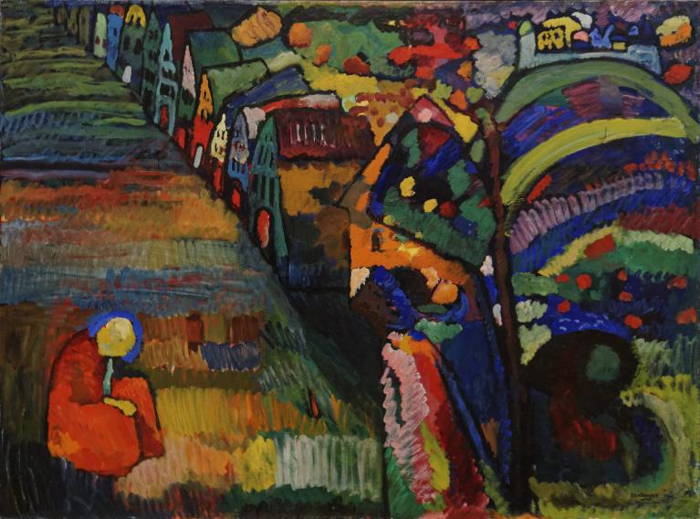 Painting with Houses, 1909