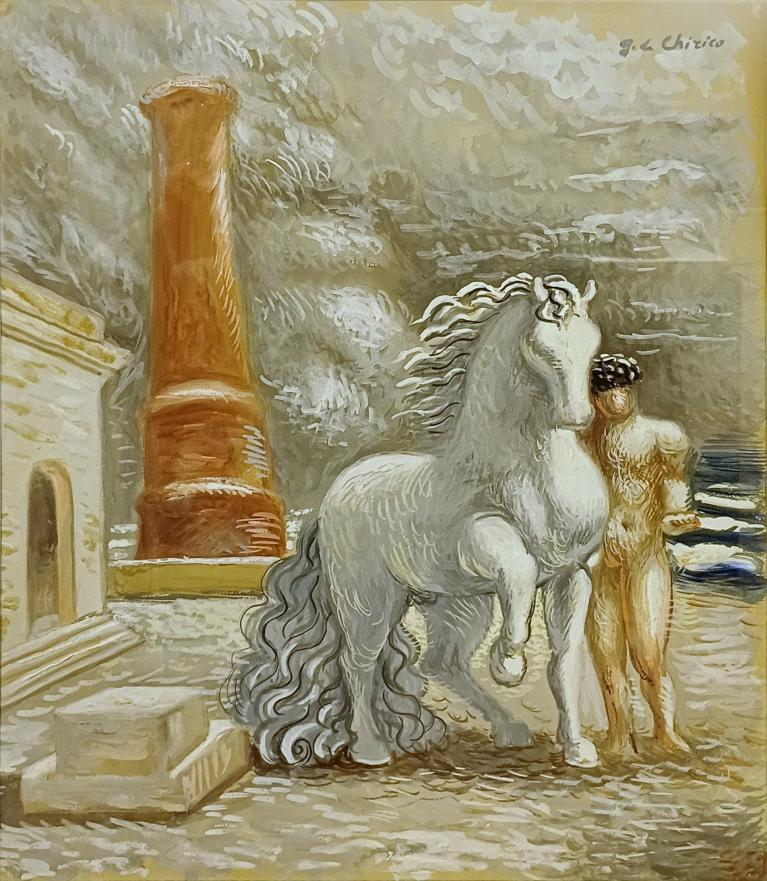 Giorgio De Chirico, Le rive della Tessaglia, 1927