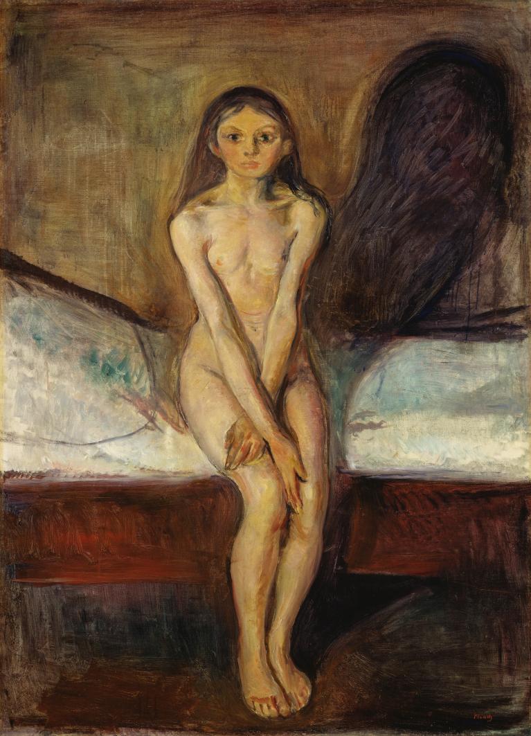 Pubertà, 1894, olio su tela
