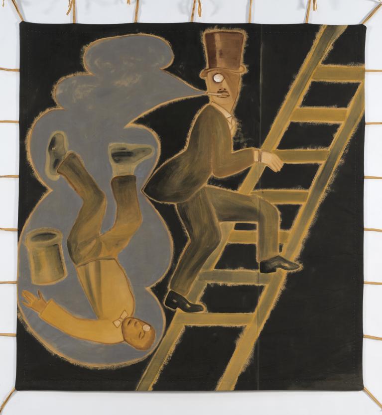 Francesco Clemente opera Tenda del diavolo